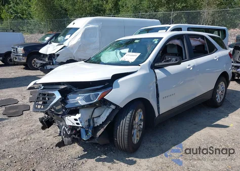 2021 Chevrolet Equinox Fwd Ls z USA, uszkodzony, nr VIN 3GNAXHEV3MS118360